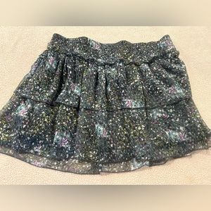 Tiered Mini Skirt